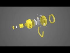 Lumières LED de série HRJ d'urgence emplacement dangereux rechargeable 30W 60W