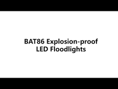 BAT86 Série Ex Proof Led Flood Light, IP66 Atex Proyecteur pour les zones dangereuses